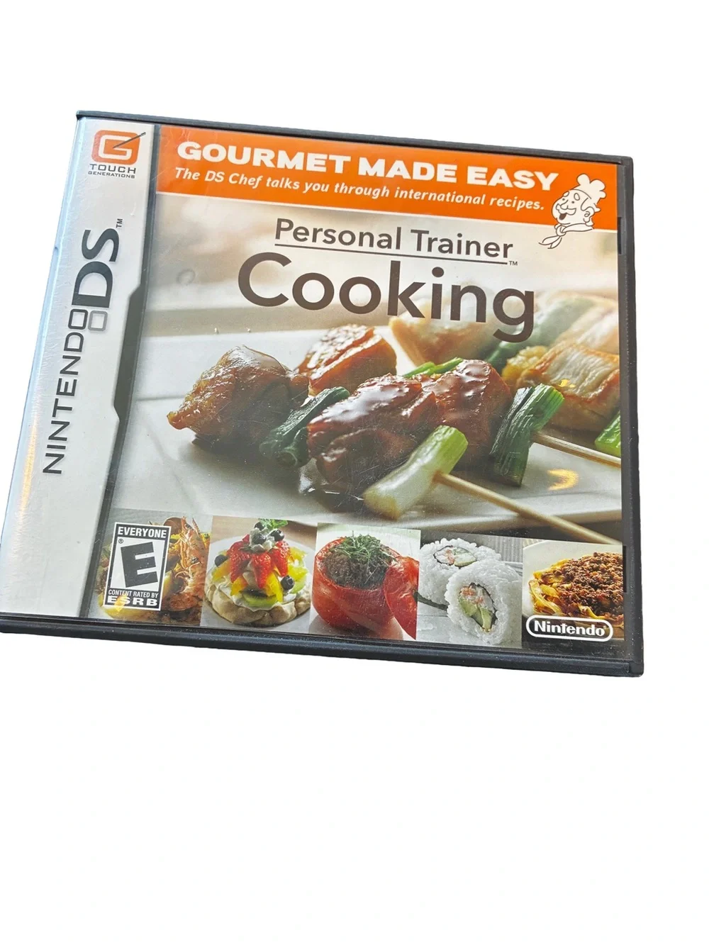 Nintendo DS Personal Trainer Cooking Interactive Cookbook Game